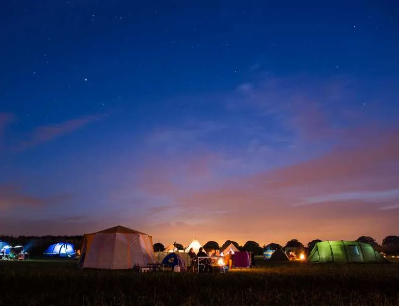 fallow-fields-camping-at-selson-farm-eastry-xt7uk