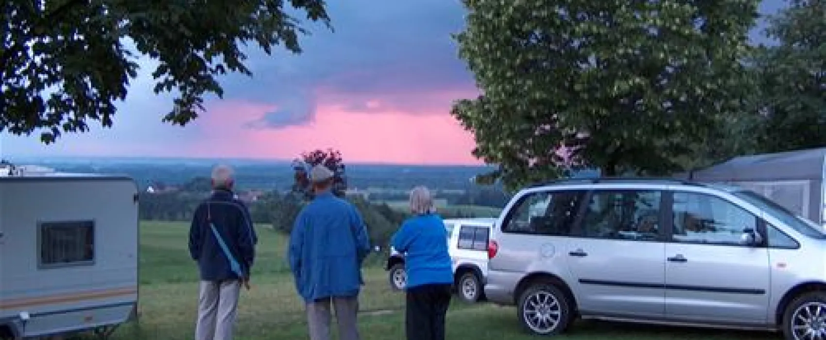Camping auf dem Kapfelberg
