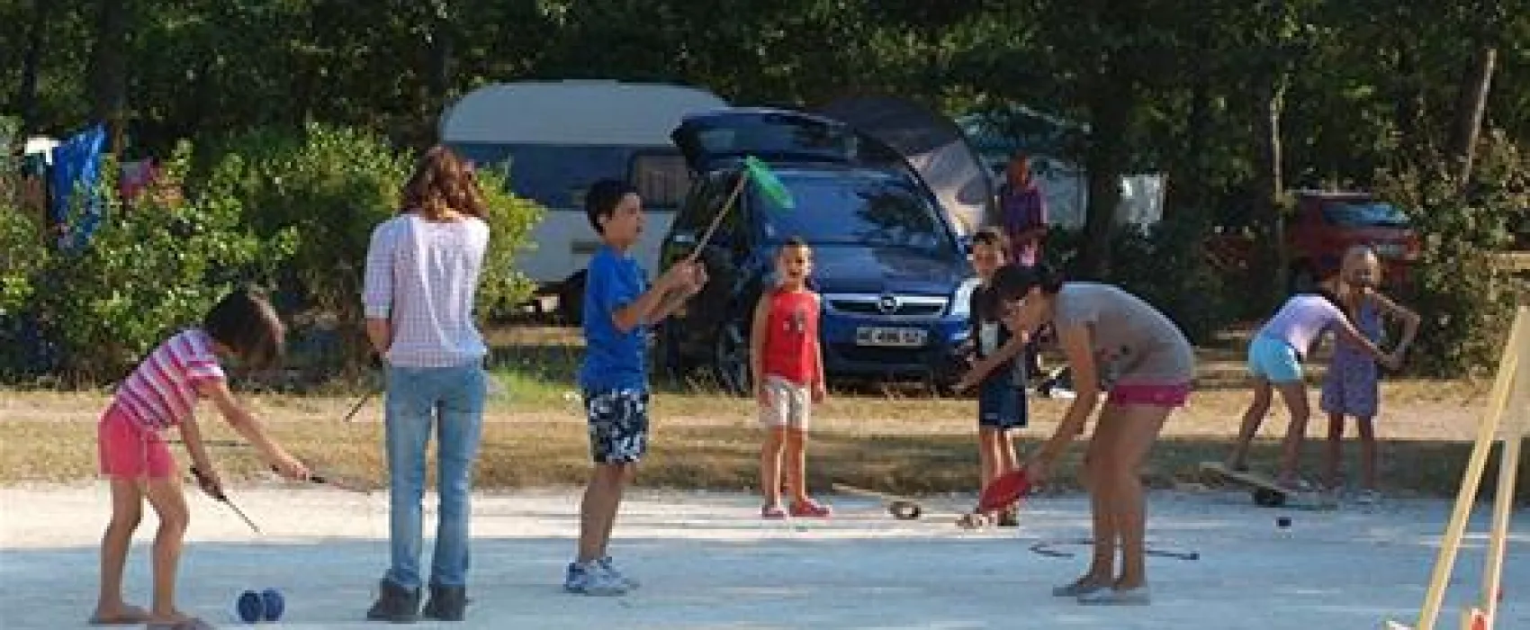 Flower camping - La Cailletiere