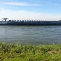 Campingplatz-Rheinblick