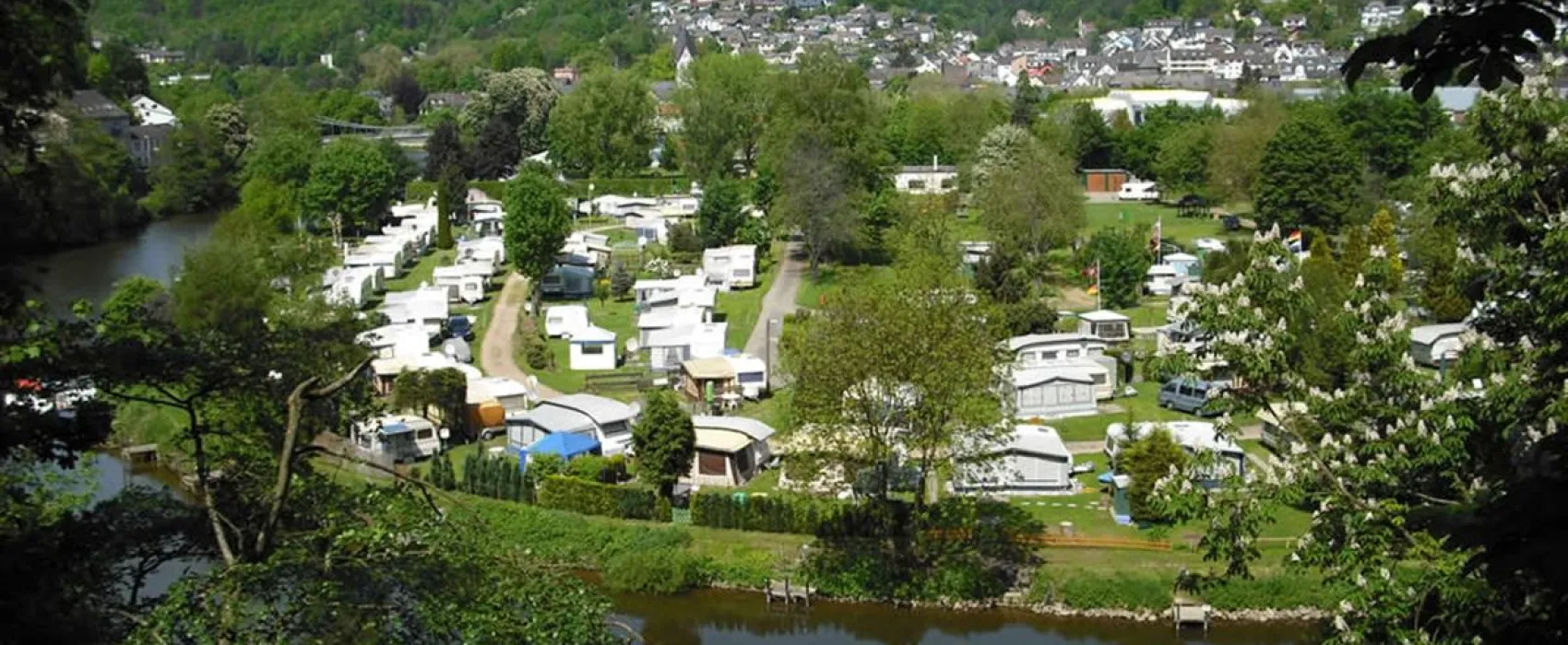Camping auf der Au
