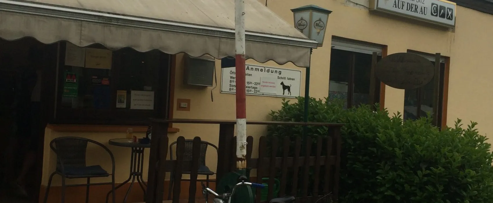 Camping auf der Au