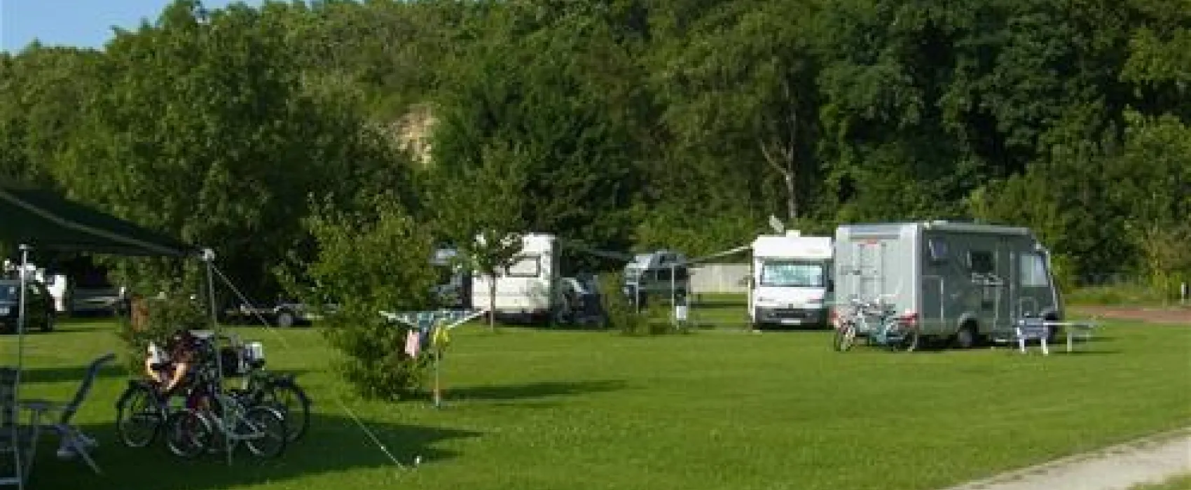 Camping an der Rudelsburg
