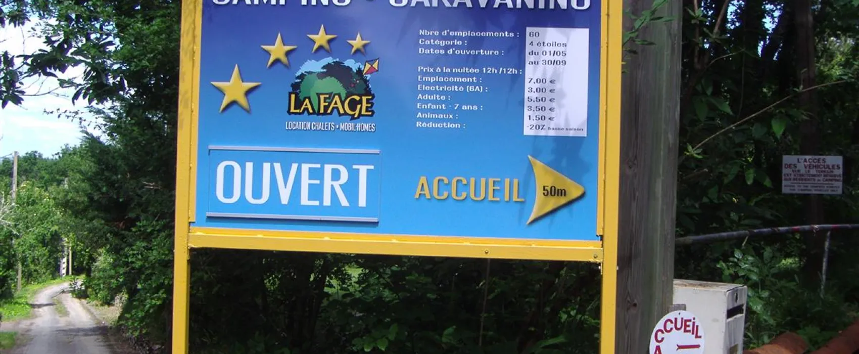 Camping La Fage  