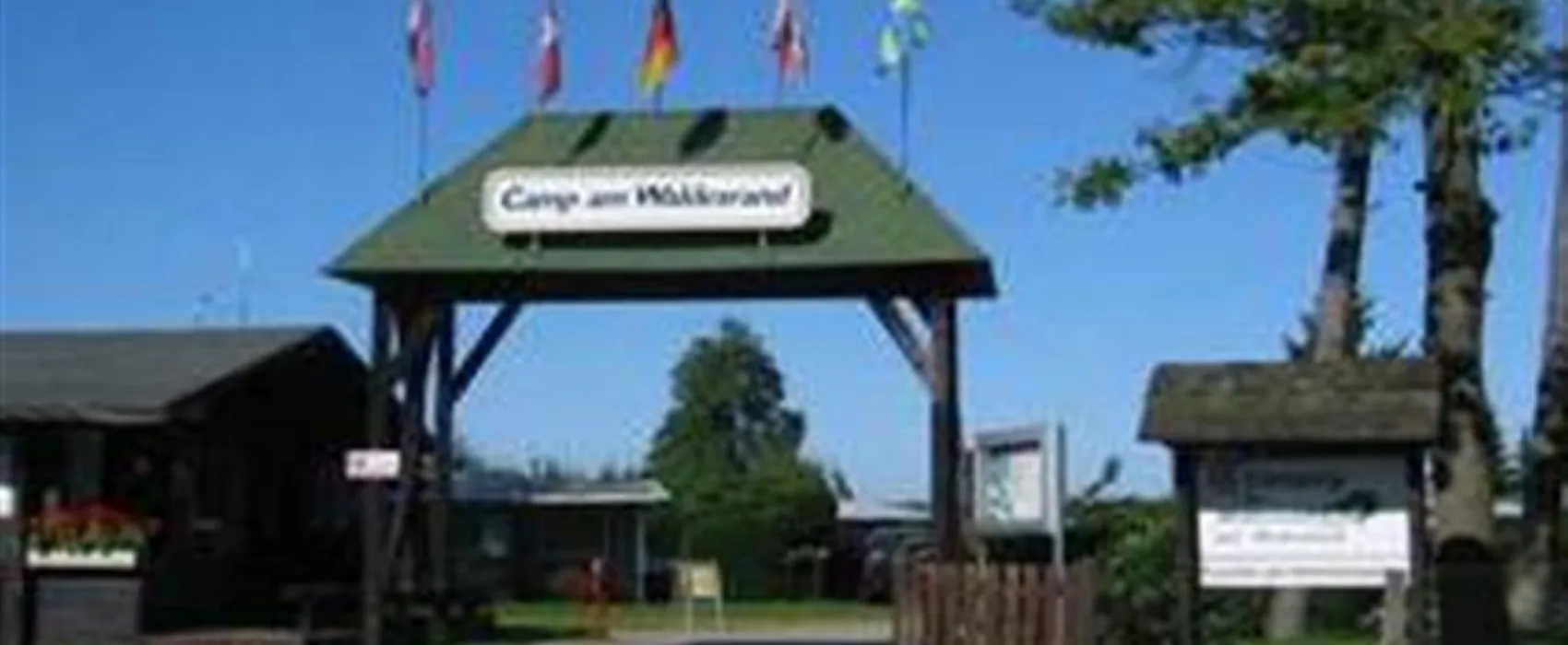 Camp am Waldesrand
