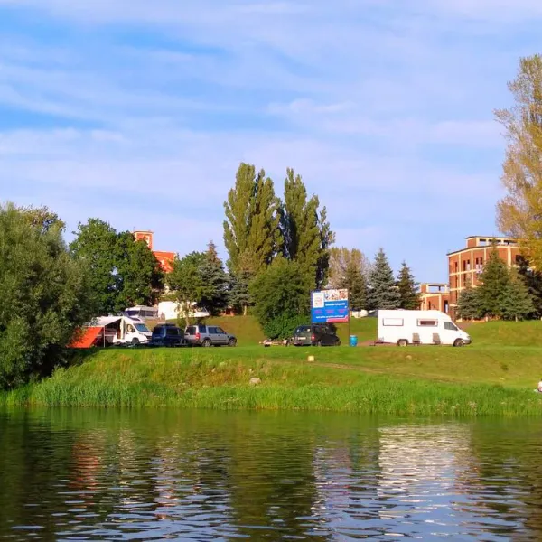 Camping an der Oder