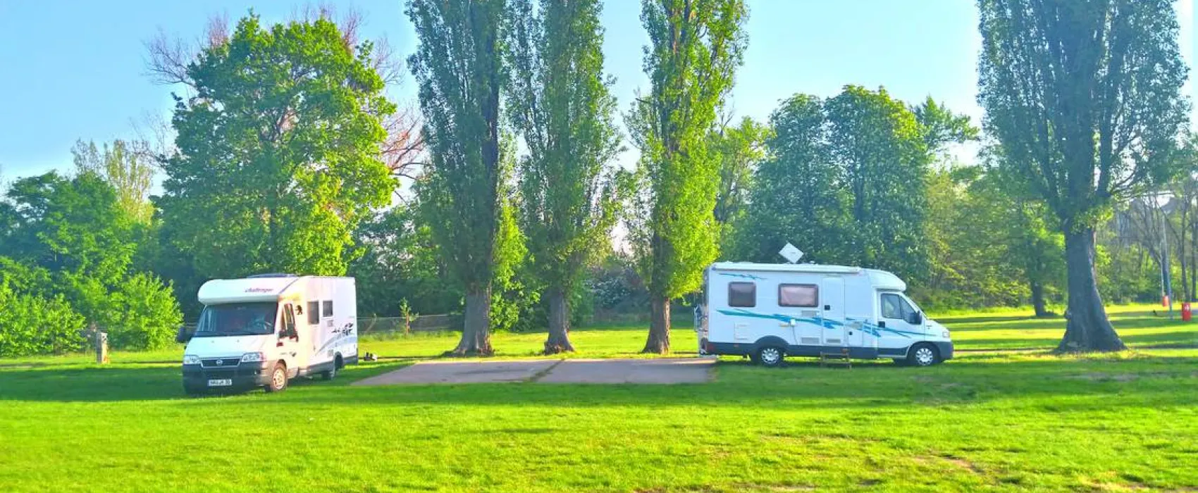 Camping an der Oder