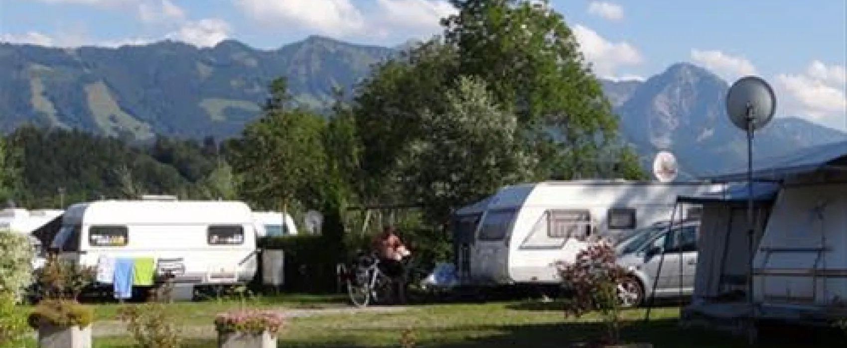 Camping an der Iller