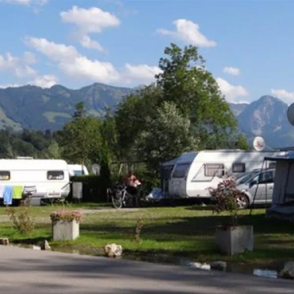 Camping an der Iller