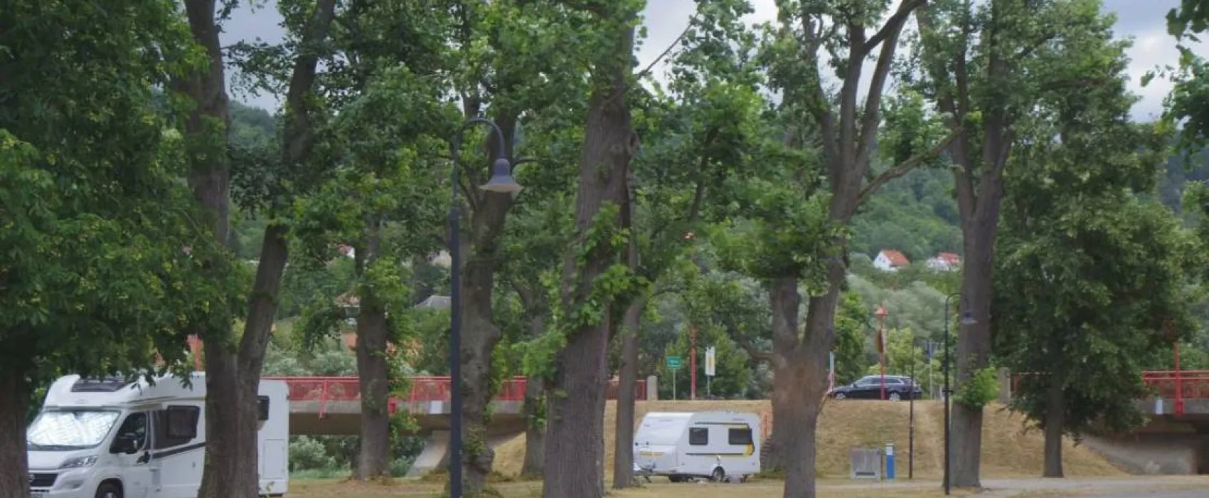 Wohnmobilstellplatz an der Werrabrücke