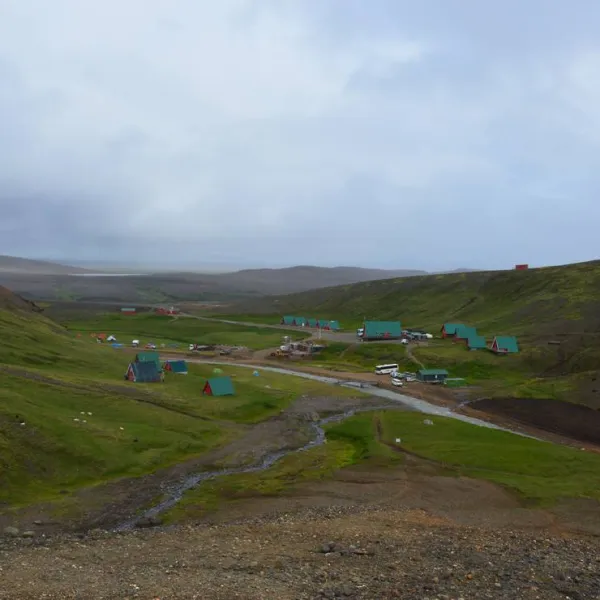 Tjaldsvæðið í Kerlingarfjöllum