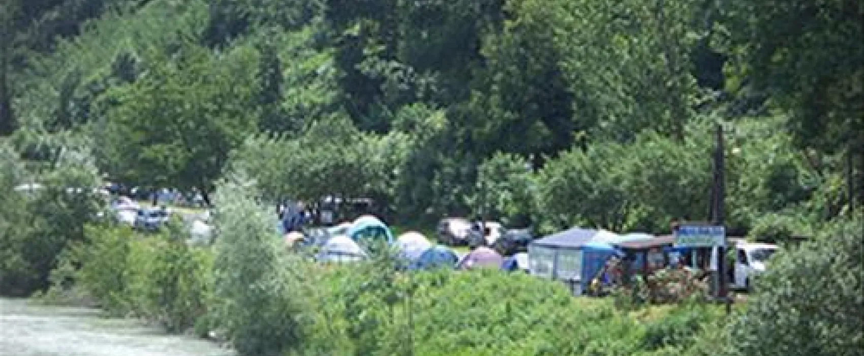 Camping Draufluss