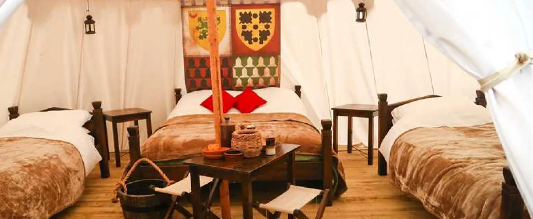Warwick Castle Knight's Village