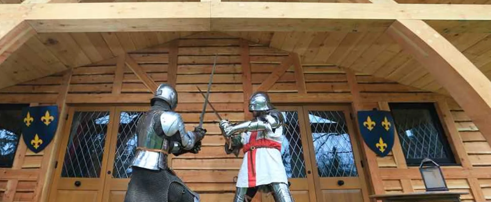 Warwick Castle Knight's Village