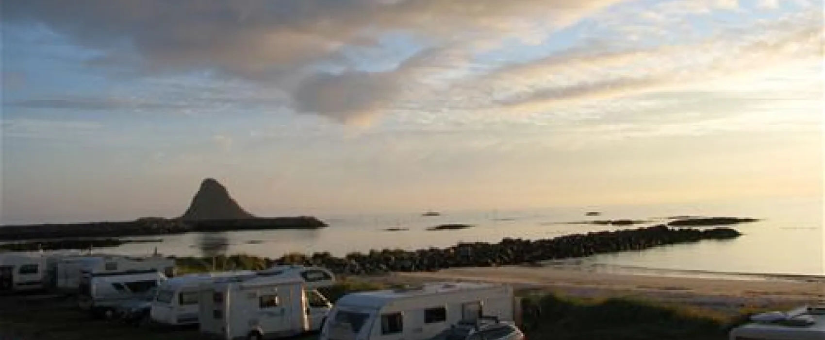 Midnattsol Camping Bleik