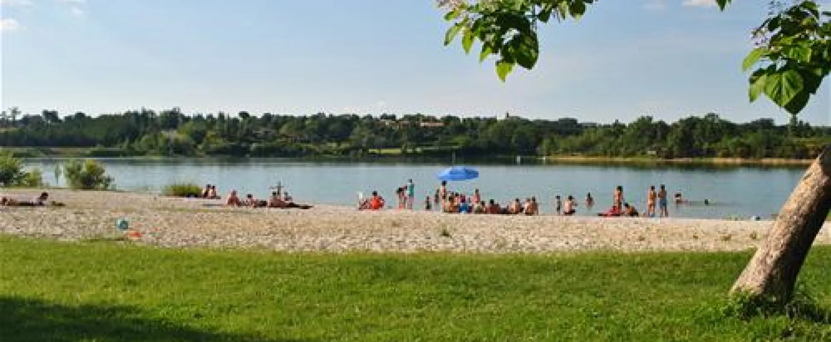 Flower camping lac de Thoux St. Cricq  