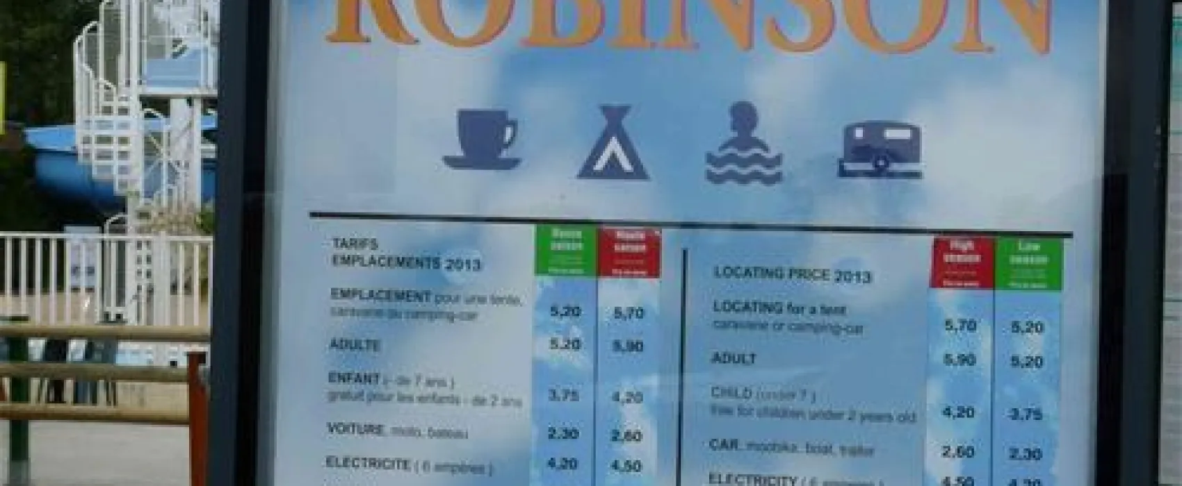 Camping Le Robinson  