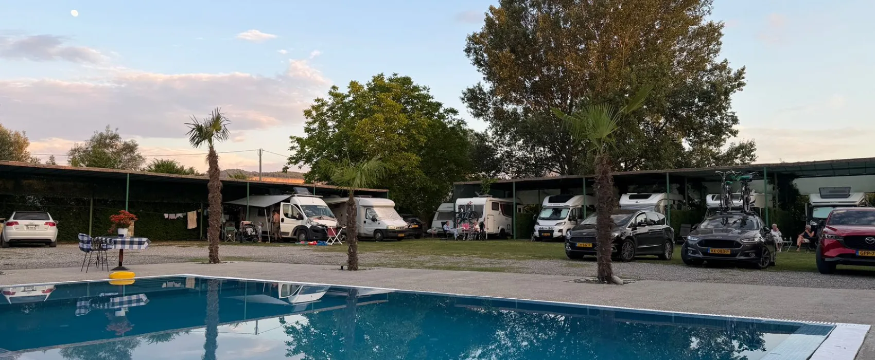 Albania Berat Caravan Camping