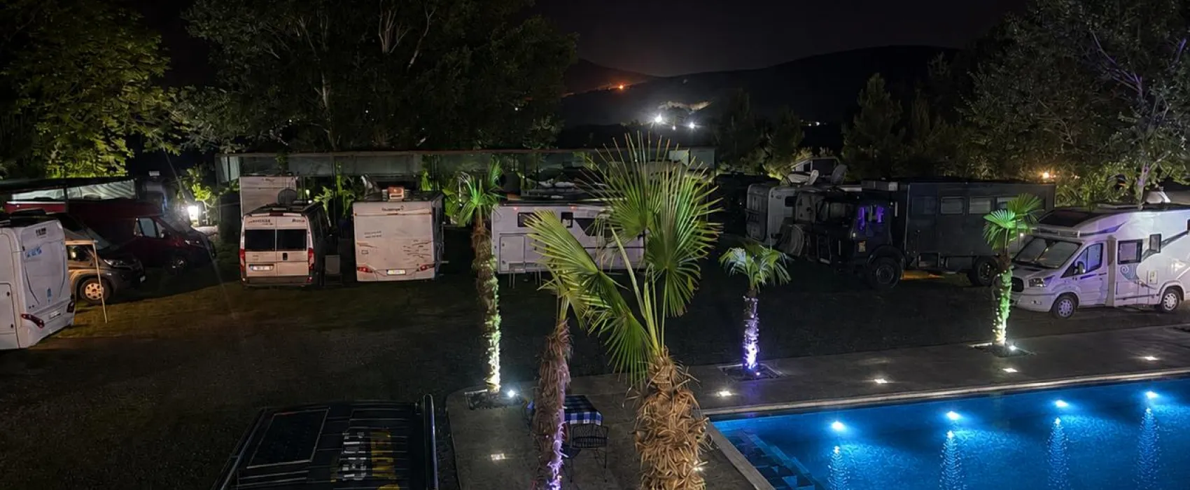 Albania Berat Caravan Camping