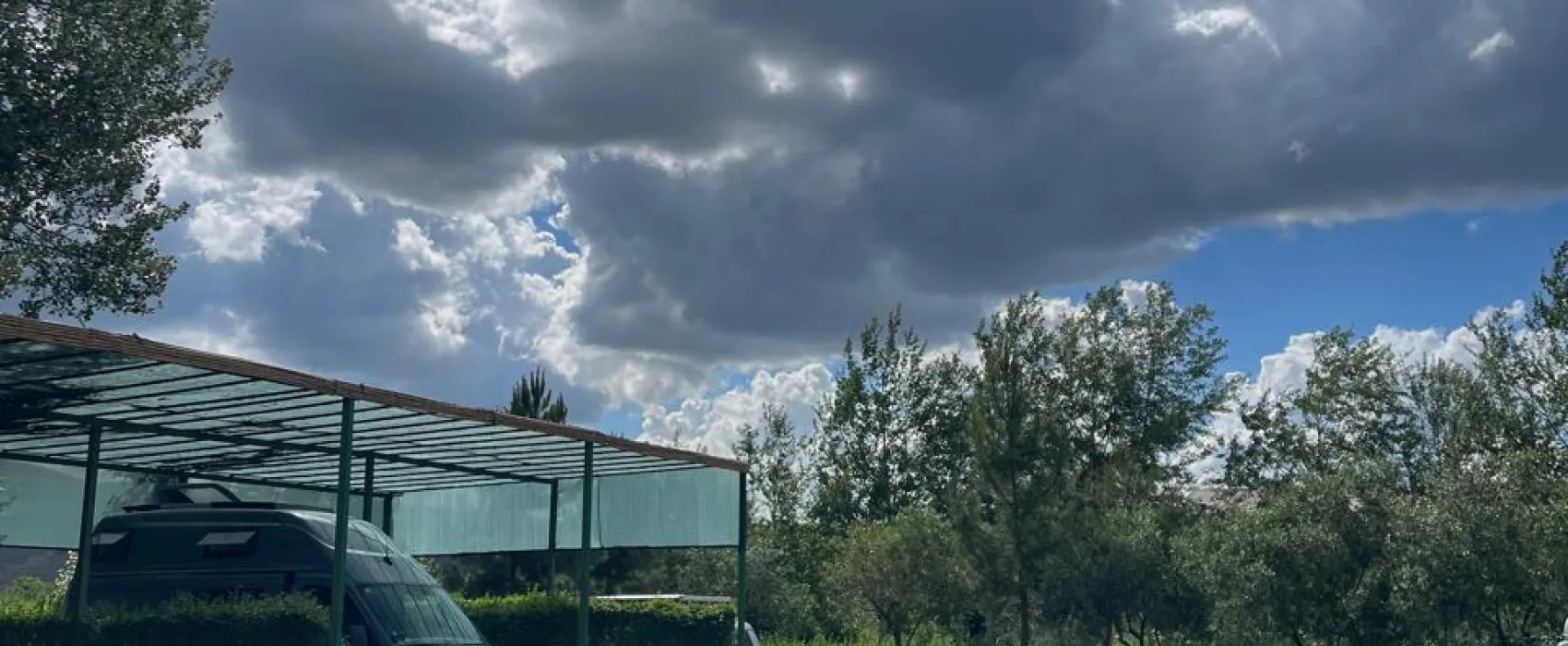 Albania Berat Caravan Camping
