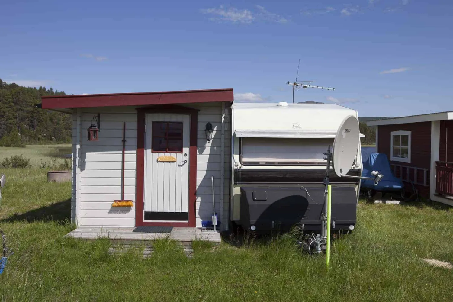 adolfstroms-camping-laisvall-y5xbk