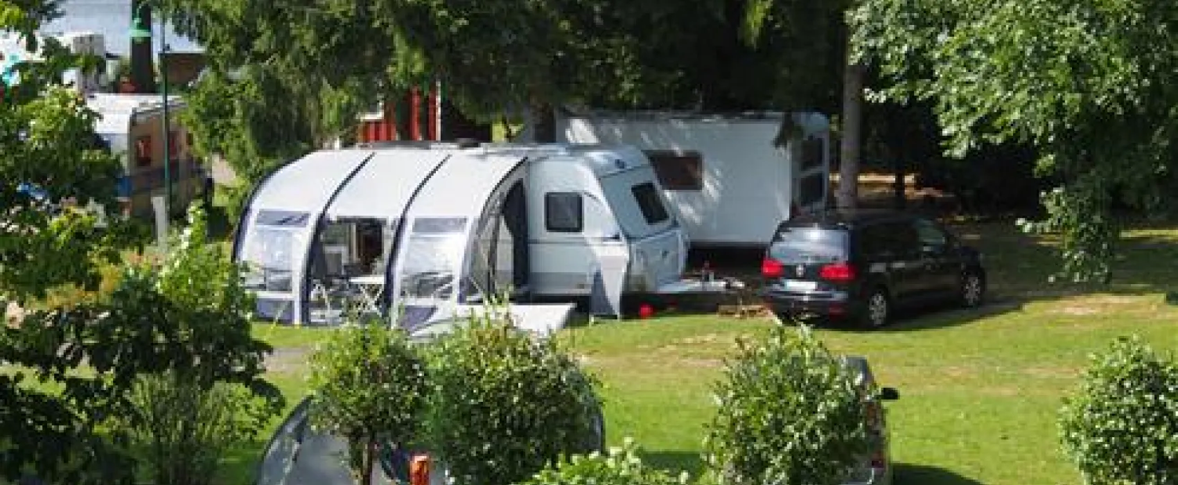 Camping Land an der Elbe bei Hamburg