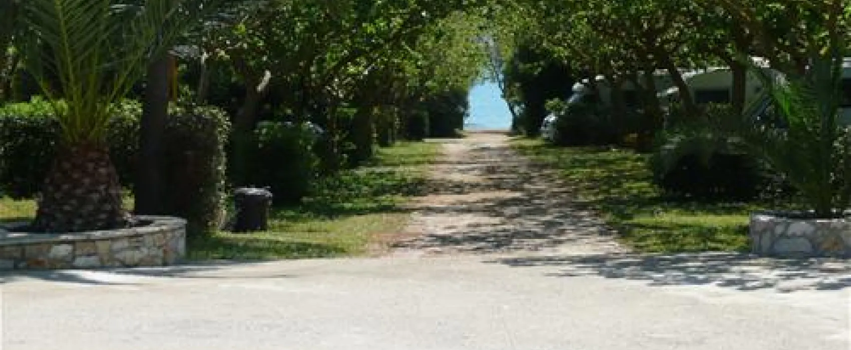 Campsite Aginara Beach