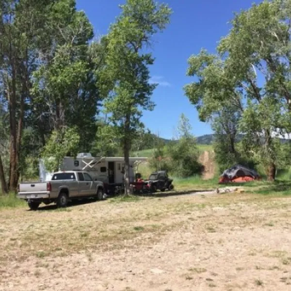 Below The Dam Camping Area