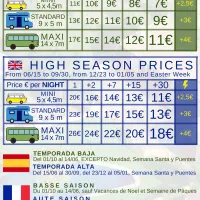PRECIOS PARK4NIGHT 2301