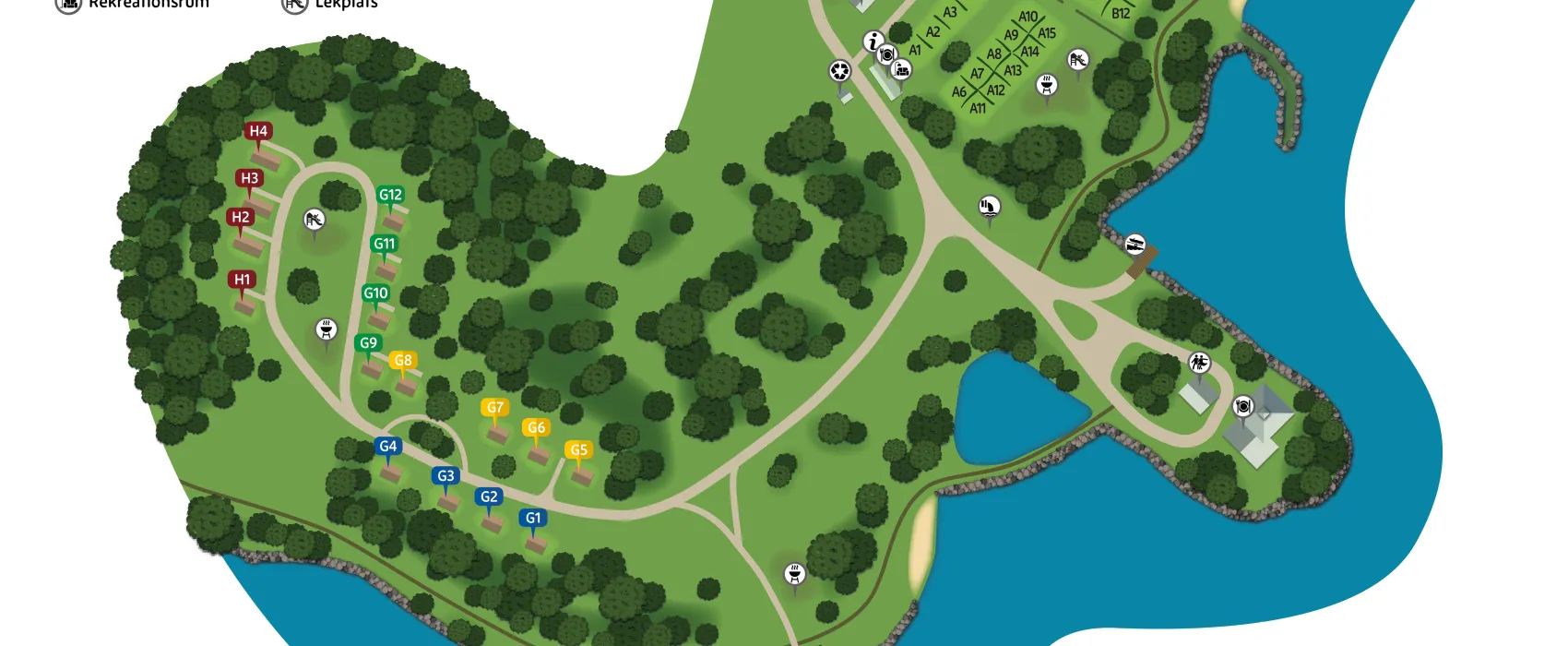 Trehörningsjö Camping & stugor