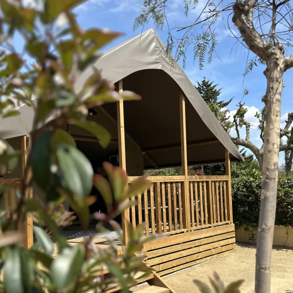 Glamping exterior