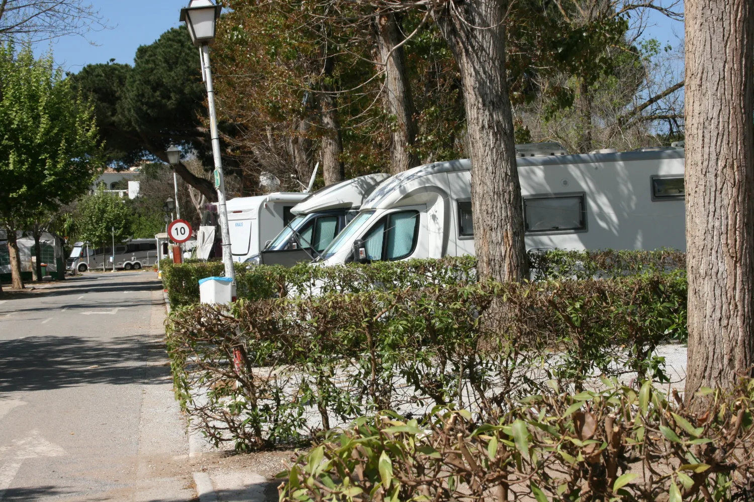Parcela caravana