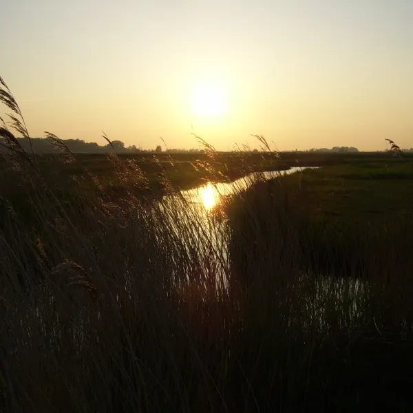 28.b Camping Friesland zonsondergang