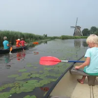 10. Familiecamping Friesland kano varen