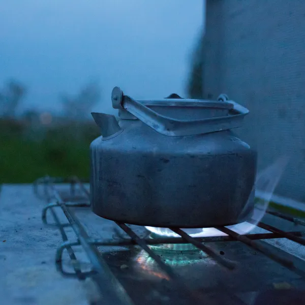 28.e Koken in het veld minicamping Lauwersmeer Friesland