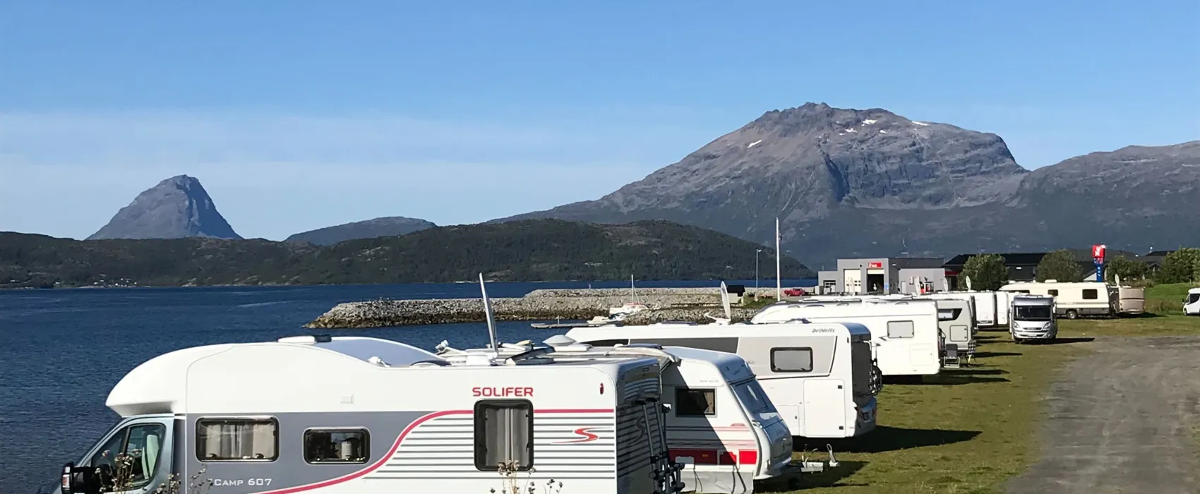 Sjøvegan bobilcamp
