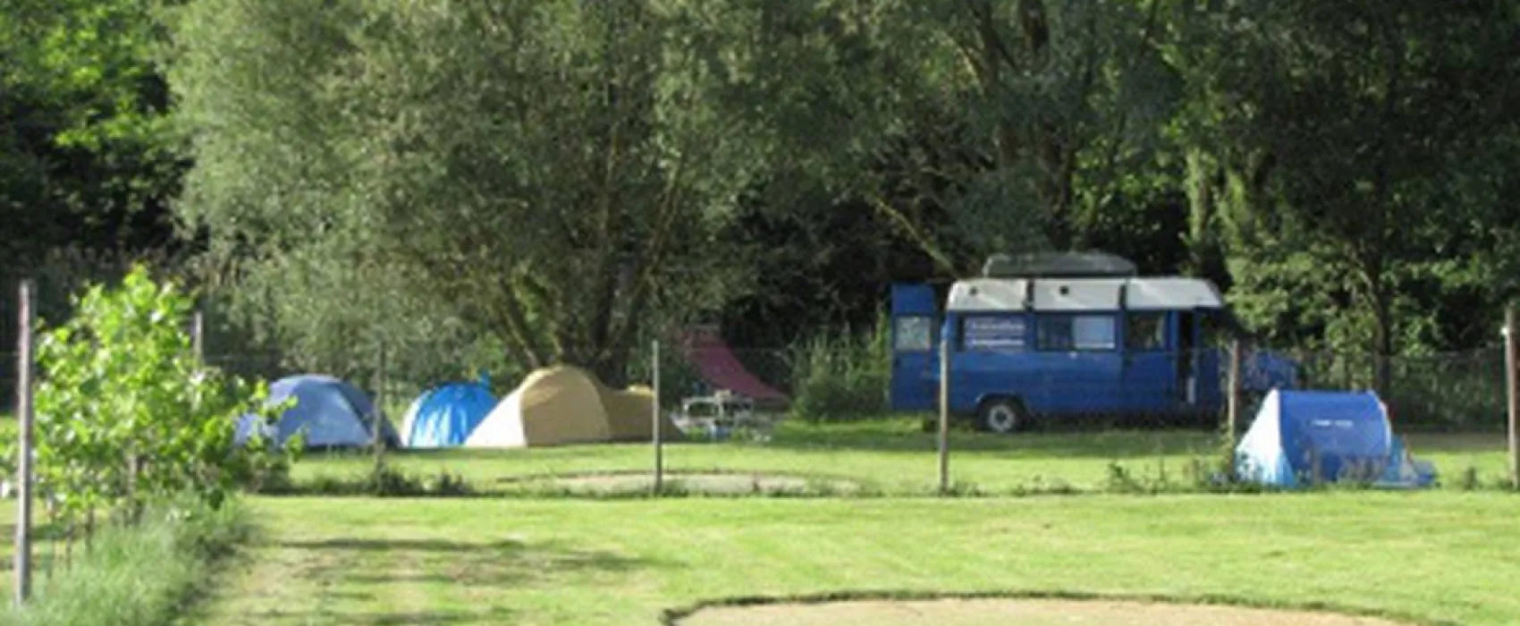 Campingplatz Grenzstein