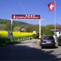 Campingplatz Grenzstein